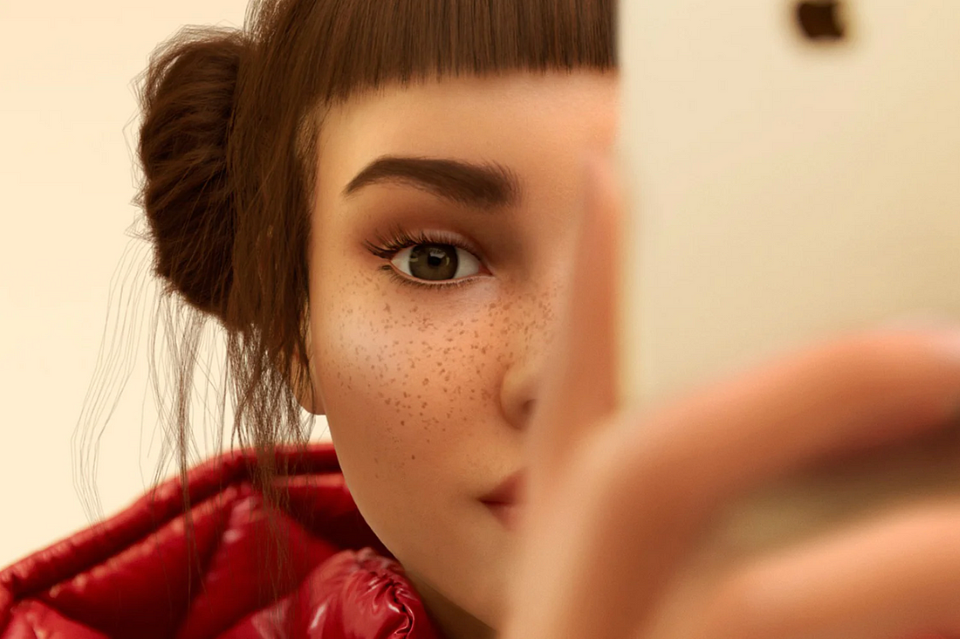 Miquela Sousa 是一位設定為拉丁女孩的知名虛擬網紅