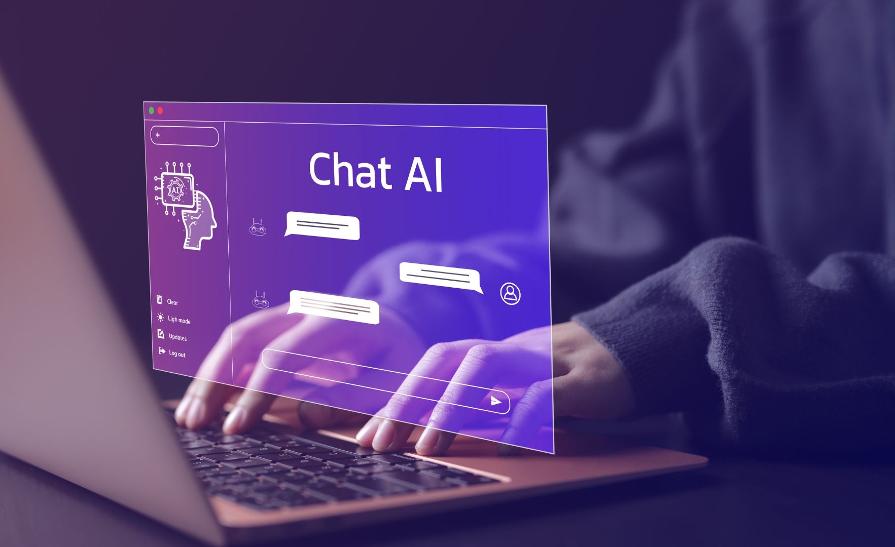 人工智慧代理（AI Agent）正在改變2025的市場生態 (圖: Canva)