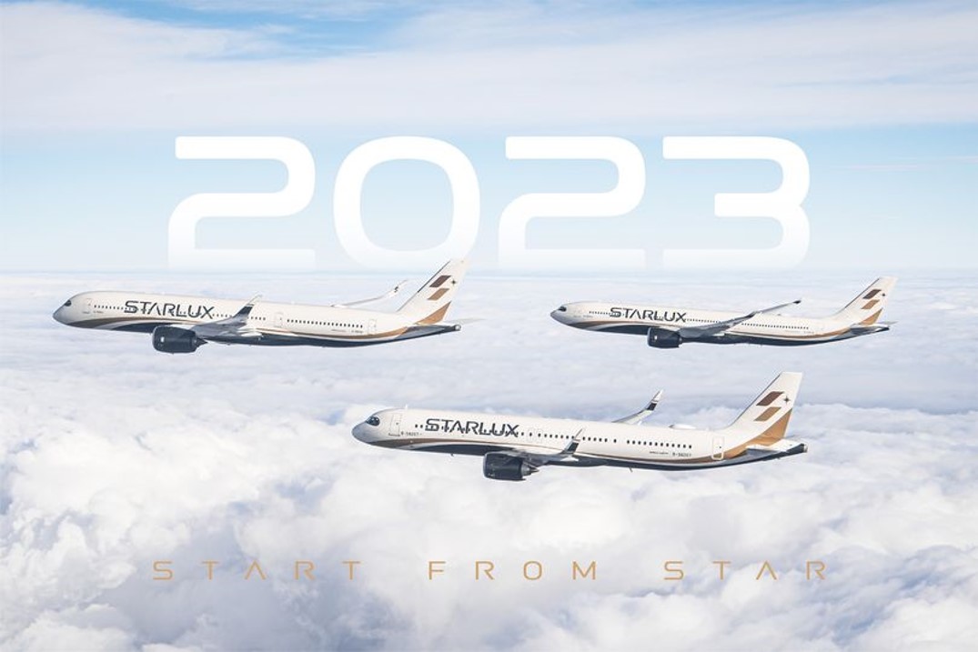 Airbus 機隊三機 A321neo、A330neo、A350–900合影 (Source:星宇航空提供)